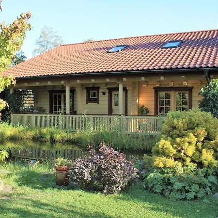 Gemuetliches Blockhaus In Waldrandlage Mit Sauna アパート Ohrenfeld